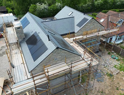 New Build Slate Roof Installation in Mellor, Stockport